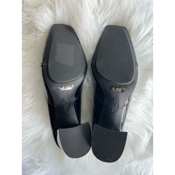 🆕 Anne Klein Laural Mary Jane Pump Black Patent Leather Size 6.5 - Picture 10 of 14